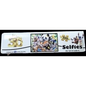 Selfies Prime 3D Animal 300-Piece Puzzle -New In Box